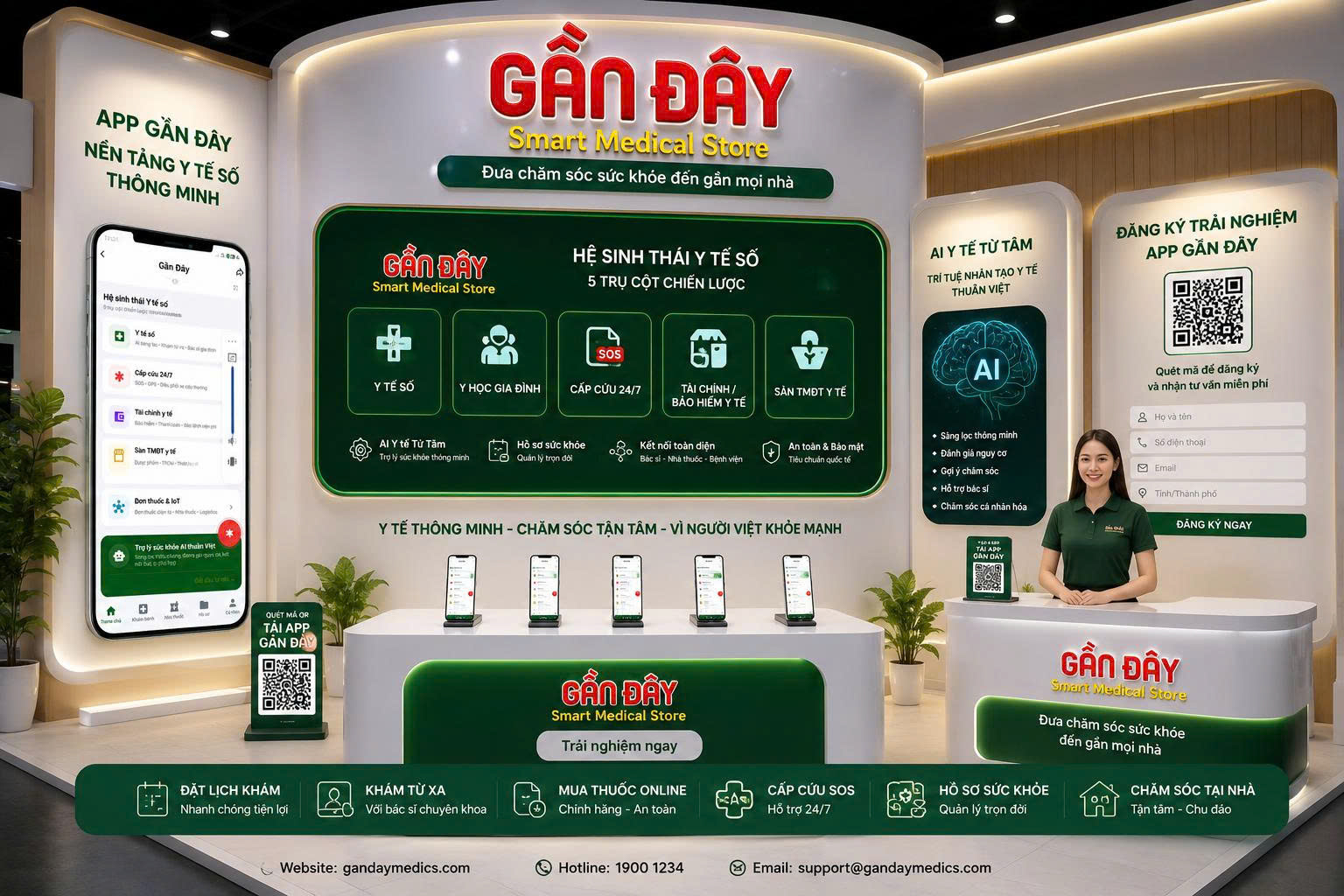 Ảnh đại diện chiến dịch Hoan TT đồng hành cùng Từ Tâm chuẩn bị ra mắt Gần Đây và MamaCare