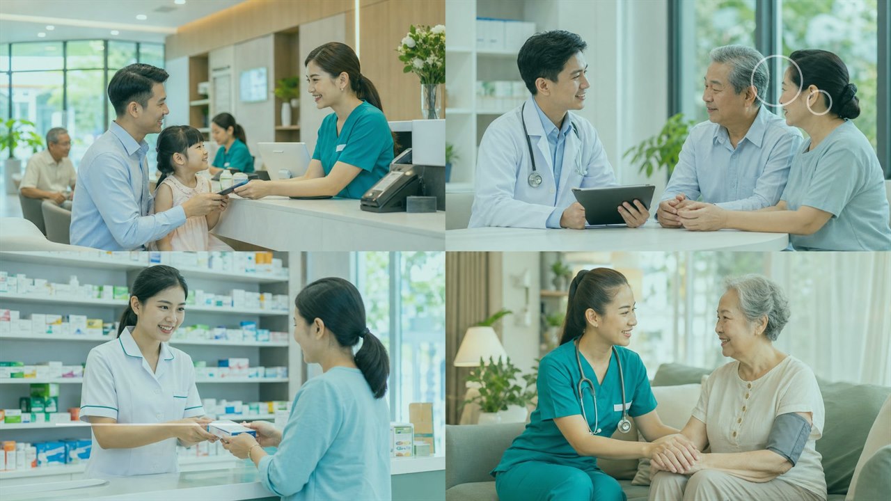 Ứng dụng Y tế số Gần Đây tích hợp AI Từ Tâm
