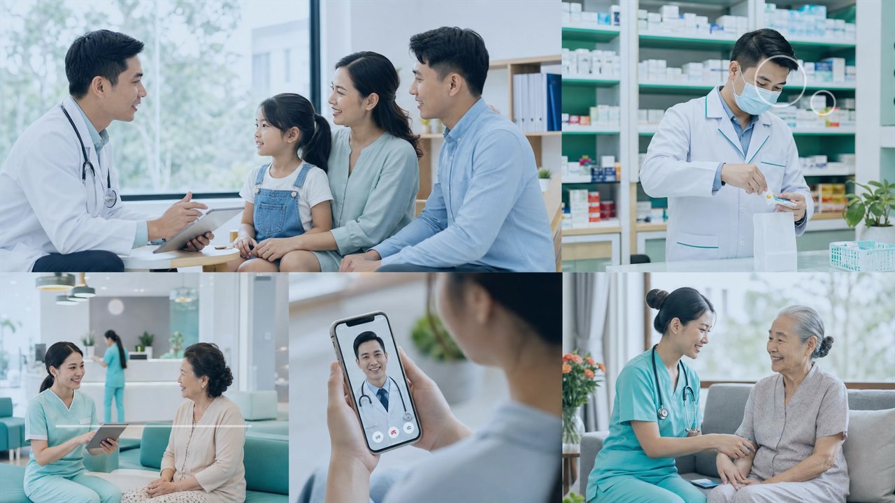 Y tế Gần Đây tại 645 Trường Chinh